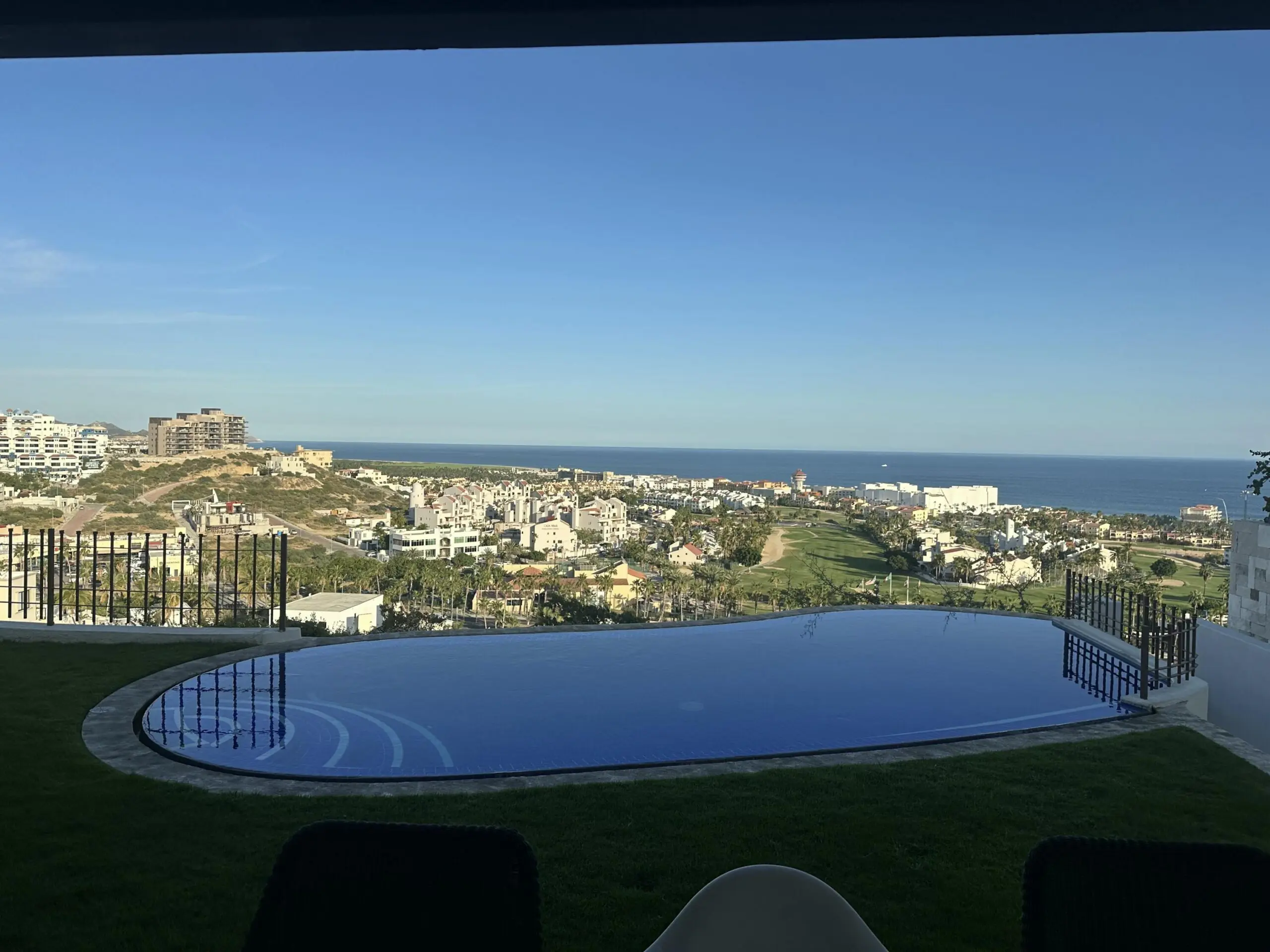 San Jose del Cabo La Cima Casa Cima 23 with a spectacular ocean, golf course & mountain for sale