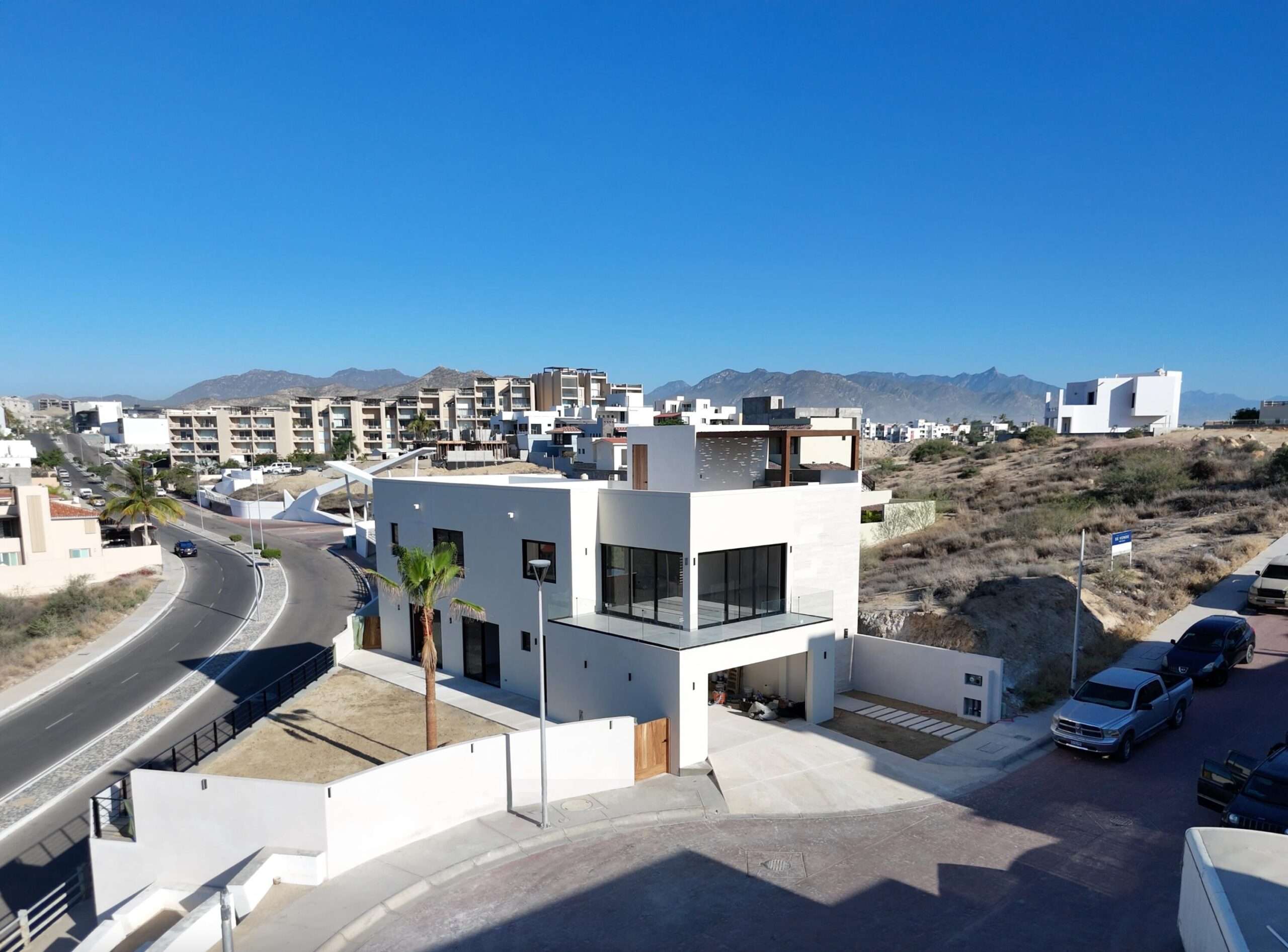 San Jose del Cabo Sjd-Inland/Golf:Gen Modern home for sale in one of the best and safest areas of the neighborhood, elevated and free from flood risk, with beautiful ocean and park – Cerro del Vigia, San Jose del Cabo, BS